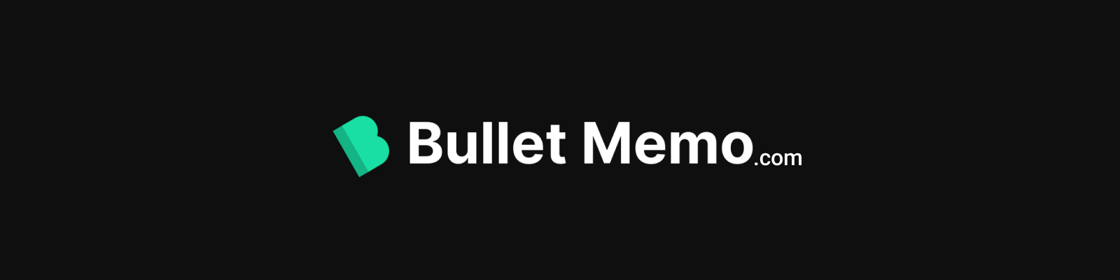 Bullet Memo – Fast Tasks, Clear Focus